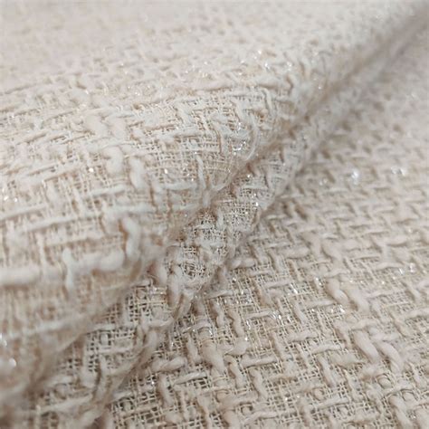tessuto chanel bianco